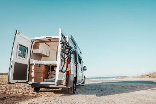 Last-minute rental of a camper van