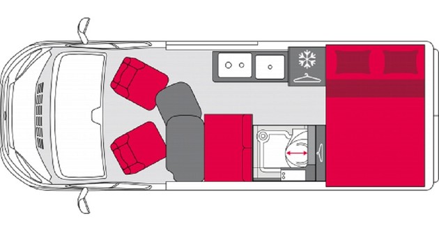 Adventure CamperVan - 4 pax - pop top roof