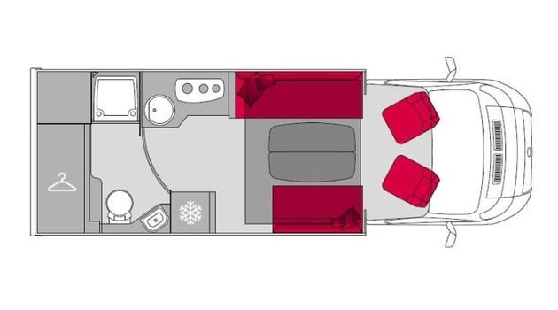 Classic Class B - 4 pax - lounge