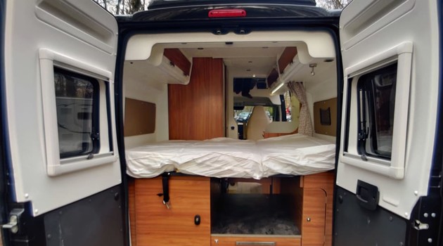 Van Aventure 4 places - Toit relevable