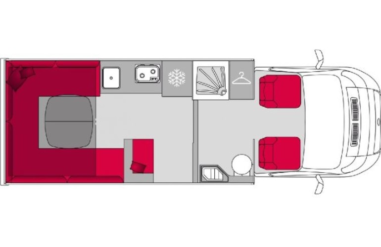 Classic Class B - 4 pax - with U-shaped seating area Photo 2