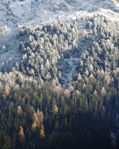 Modane in winter