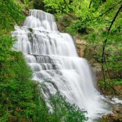 cascade du hérisson