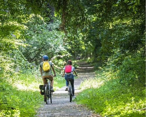 Balade à vélo au parc naturel régional de l'Oise